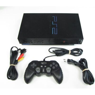 SONY COMPUTER ENTERTAINMENT Console Sony PS2 Playstation 2 Noire - Occasion - Pack - Plateforme PS2 Noir - Publicité SONY COMPUTER ENTERTAINMENT Console Sony PS2 Playstation 2 Noire - Occasion - Pack - Plateforme PS2 Noir - Publicité