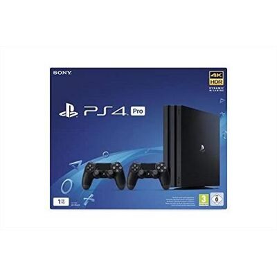 Sony Console Playstation PS4 Pro Jet Black 1 to + 2 Commandes DUALSHOCK Noir - Publicité Sony Console Playstation PS4 Pro Jet Black 1 to + 2 Commandes DUALSHOCK Noir - Publicité