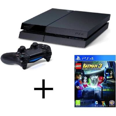 Sony Console PS4 - 500 Go + Jeu LEGO BATMAN - Publicité Sony Console PS4 - 500 Go + Jeu LEGO BATMAN - Publicité