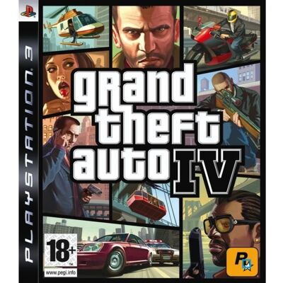 Take 2 GTA IV PS3 / Jeu console PS3 - Publicité Take 2 GTA IV PS3 / Jeu console PS3 - Publicité