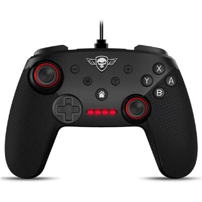 Manette de jeu - SPIRIT OF GAMER - Nintendo Switch - Filaire - Noir - Boîte Noir - Publicité Manette de jeu - SPIRIT OF GAMER - Nintendo Switch - Filaire - Noir - Boîte Noir - Publicité