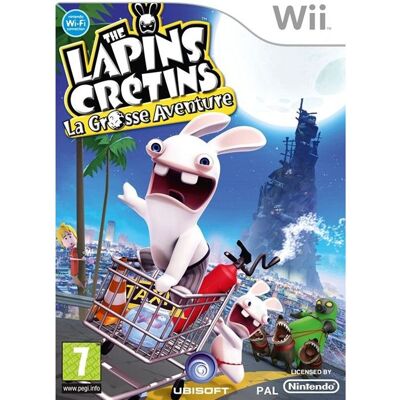 Ubisoft THE LAPINS CRETINS : La grosse aventure / JEU POUR - Publicité Ubisoft THE LAPINS CRETINS : La grosse aventure / JEU POUR - Publicité