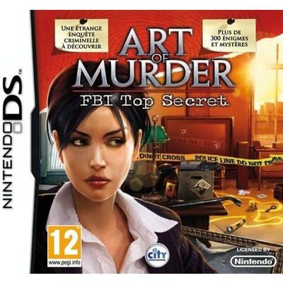 MICRO APPLICATION ART OF MURDER FBI TOP SECRET / Jeu console DS - Publicité MICRO APPLICATION ART OF MURDER FBI TOP SECRET / Jeu console DS - Publicité