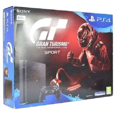 Console de salon - Sony - PS4 - 500 Go - Gran Turismo Sports - Abonnement PSN 14 Jours Noir - Publicité Console de salon - Sony - PS4 - 500 Go - Gran Turismo Sports - Abonnement PSN 14 Jours Noir - Publicité