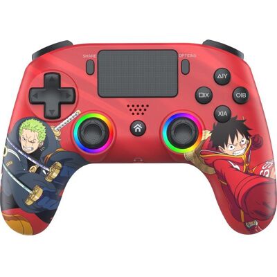 Manette sans fil - PS4 / PC - One Piece Luffy vs Zoro - Bluetooth - Noir - SUBSONIC Noir - Publicité Manette sans fil - PS4 / PC - One Piece Luffy vs Zoro - Bluetooth - Noir - SUBSONIC Noir - Publicité