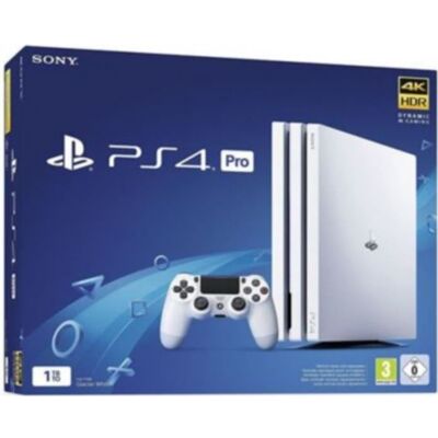 Console de salon - Sony - PS4 Pro - 1 To - Blanche - Blu-ray 3D 4K HDR - Publicité Console de salon - Sony - PS4 Pro - 1 To - Blanche - Blu-ray 3D 4K HDR - Publicité