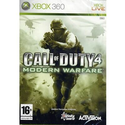 CALL OF DUTY 4 MODERN WARFARE / JEU CONSOLE XBOX 3 - Publicité CALL OF DUTY 4 MODERN WARFARE / JEU CONSOLE XBOX 3 - Publicité