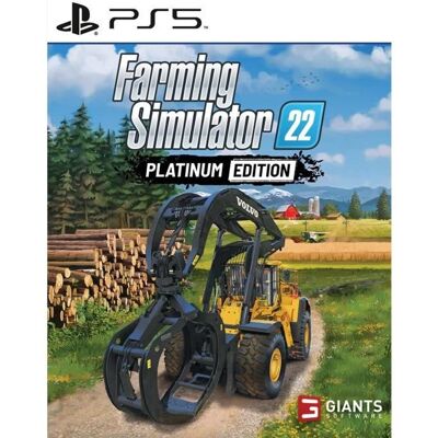Koch Media Farming Simulator 22 Platinum Edition Jeu PS5 - Publicité Koch Media Farming Simulator 22 Platinum Edition Jeu PS5 - Publicité