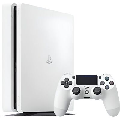 Sony Console PlayStation 4 Chassis D 500Go Slim Blanc- Limited Blanc - Publicité Sony Console PlayStation 4 Chassis D 500Go Slim Blanc- Limited Blanc - Publicité