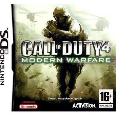 DEG CALL OF DUTY 4 MODERN WARFARE / JEU CONSOLE NINTEN - Publicité DEG CALL OF DUTY 4 MODERN WARFARE / JEU CONSOLE NINTEN - Publicité