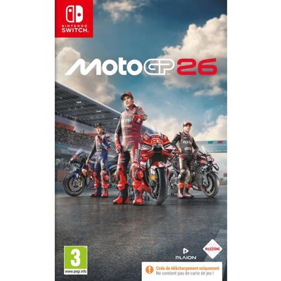 Milestone Motogp 26 - Jeu Nintendo Switch - Publicité Milestone Motogp 26 - Jeu Nintendo Switch - Publicité