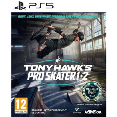 Activision Tony Hawks Pro Skater 1 + 2 Jeu PS5 - Publicité Activision Tony Hawks Pro Skater 1 + 2 Jeu PS5 - Publicité