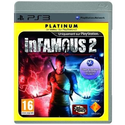 SONY COMPUTER ENTERTAINMENT INFAMOUS 2 PLATINUM / Jeu console PS3 - Publicité SONY COMPUTER ENTERTAINMENT INFAMOUS 2 PLATINUM / Jeu console PS3 - Publicité