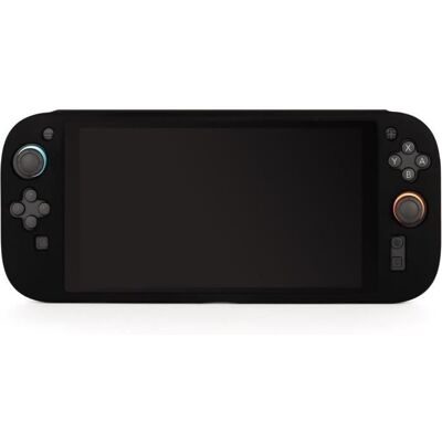 Coque de protection console - KONIX - Nintendo Switch 2 - Silicone - Antidérapant - Antichoc - Anti-rayures - Anti-poussière - Noir Noir - Publicité Coque de protection console - KONIX - Nintendo Switch 2 - Silicone - Antidérapant - Antichoc - Anti-rayures - Anti-poussière - Noir Noir - Publicité