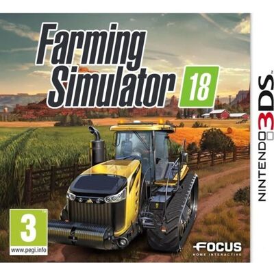 Focus Farming Simulator 18 Jeu 3DS - Publicité Focus Farming Simulator 18 Jeu 3DS - Publicité
