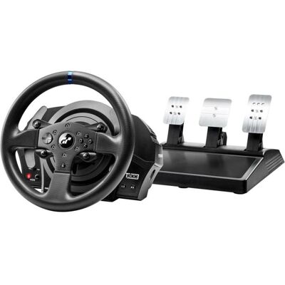 THRUSTMASTER T300 RS GT EDITION Volant + Pédalier - PS5/PS4/PC - Retour de Force 1080° Noir - Publicité THRUSTMASTER T300 RS GT EDITION Volant + Pédalier - PS5/PS4/PC - Retour de Force 1080° Noir - Publicité