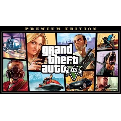 Jeu vidéo - Rockstar Games - GTA V - Version Premium en ligne - Téléchargement PC - Action - Publicité Jeu vidéo - Rockstar Games - GTA V - Version Premium en ligne - Téléchargement PC - Action - Publicité