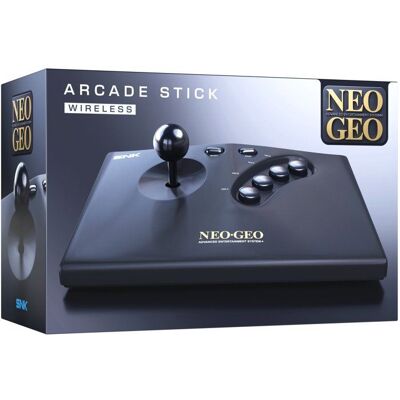 PLAION Stick arcade - NEOGEO - AES+ - Noir Noir - Publicité PLAION Stick arcade - NEOGEO - AES+ - Noir Noir - Publicité