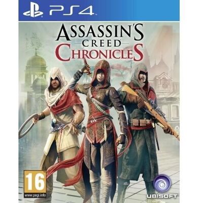Jeu vidéo - UBISOFT - Assassins Creed Chronicles - PS4 - Action/Aventure - PEGI 16+ - Publicité Jeu vidéo - UBISOFT - Assassins Creed Chronicles - PS4 - Action/Aventure - PEGI 16+ - Publicité