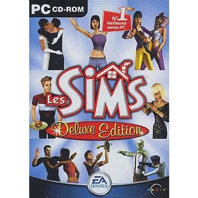 LES SIMS DELUXE EDITION / PC CD-ROM - Publicité LES SIMS DELUXE EDITION / PC CD-ROM - Publicité