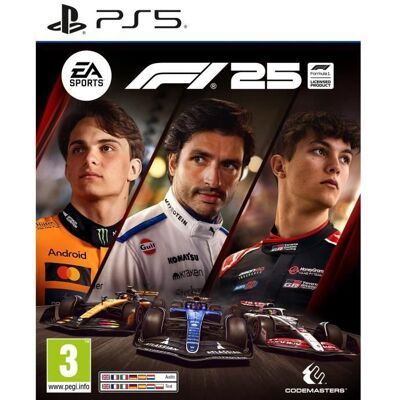 Electronic Arts F1 25 - Jeu PS5 - Publicité Electronic Arts F1 25 - Jeu PS5 - Publicité