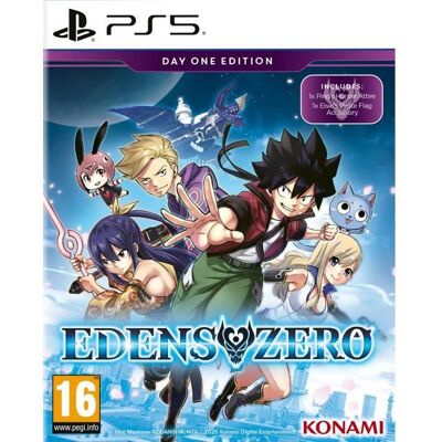 JUST FOR GAMES Edens Zero - Day One Edition - Jeu PS5 - Publicité JUST FOR GAMES Edens Zero - Day One Edition - Jeu PS5 - Publicité