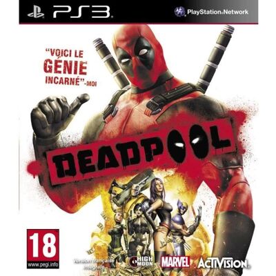 Activision X MEN DEADPOOL / Jeu console PS3 - Publicité Activision X MEN DEADPOOL / Jeu console PS3 - Publicité