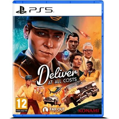 JUST FOR GAMES Jeu PS5 - Konami - Deliver At All Costs - Action - PEGI 16 - En boîte - Publicité JUST FOR GAMES Jeu PS5 - Konami - Deliver At All Costs - Action - PEGI 16 - En boîte - Publicité