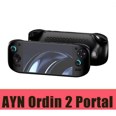 NOBRAND Console de jeux portable Ayn Odin 2 Portal écran HD 7 pouces batterie 8 000 mAh 8 + 128 Go Noir Noir - Publicité NOBRAND Console de jeux portable Ayn Odin 2 Portal écran HD 7 pouces batterie 8 000 mAh 8 + 128 Go Noir Noir - Publicité