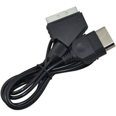 STRAßE GAME Câble péritel AV RGB Scart pour Microsoft Xbox (1ère génération) - PAL- 180 mètre Noir - Publicité STRAßE GAME Câble péritel AV RGB Scart pour Microsoft Xbox (1ère génération) - PAL- 180 mètre Noir - Publicité