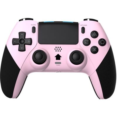 NOBRAND Contrôleur Bluetooth sans fil pour contrôleur PS4 manette de jeu PC pour PS4/PS4 Pro/PS4 Slim - rose noir Rose - Publicité NOBRAND Contrôleur Bluetooth sans fil pour contrôleur PS4 manette de jeu PC pour PS4/PS4 Pro/PS4 Slim - rose noir Rose - Publicité