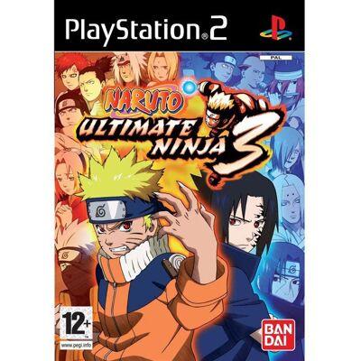 Atari Naruto Ultimate Ninja 3 / jeu console PS2 - Publicité Atari Naruto Ultimate Ninja 3 / jeu console PS2 - Publicité
