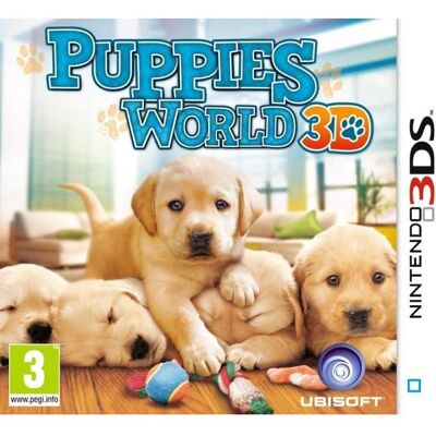 Ubisoft PUPPIES WORLD 3D / Jeu console 3DS - Publicité Ubisoft PUPPIES WORLD 3D / Jeu console 3DS - Publicité