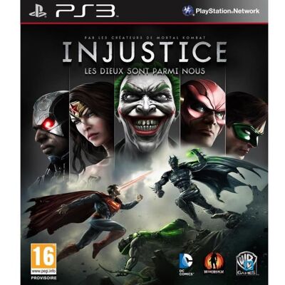 WARNER GAMES INJUSTICE / Jeu console PS3 - Publicité WARNER GAMES INJUSTICE / Jeu console PS3 - Publicité