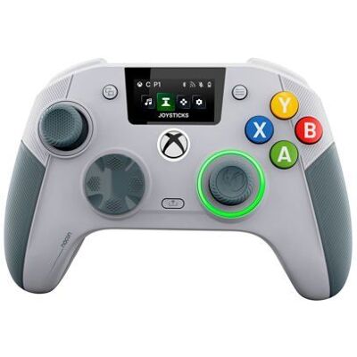 Manette de jeu - NACON - REVOLUTION X UNLIMITED - Sans fil - Écran LCD intégré - Anti-drift Hall Effect Gris - Publicité Manette de jeu - NACON - REVOLUTION X UNLIMITED - Sans fil - Écran LCD intégré - Anti-drift Hall Effect Gris - Publicité