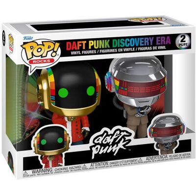Figurine Funko Pop! - Rocks - Pack 2 figurines à collectionner Daft Punk Discovery Era - Publicité Figurine Funko Pop! - Rocks - Pack 2 figurines à collectionner Daft Punk Discovery Era - Publicité
