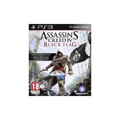 Jeu vidéo - Ubisoft - Assassins Creed 4 - Black Flag - PS3 - Action - 18+ - Publicité Jeu vidéo - Ubisoft - Assassins Creed 4 - Black Flag - PS3 - Action - 18+ - Publicité