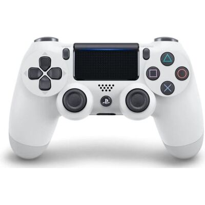 SONY COMPUTER ENTERTAINMENT Manette PS4 DualShock 4.0 V2 Blanche/Glacier White - PlayStation Officiel Blanc - Publicité SONY COMPUTER ENTERTAINMENT Manette PS4 DualShock 4.0 V2 Blanche/Glacier White - PlayStation Officiel Blanc - Publicité