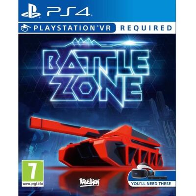 SONY COMPUTER ENTERTAINMENT Battlezone Jeu PlayStation Jeu PSVR - Publicité SONY COMPUTER ENTERTAINMENT Battlezone Jeu PlayStation Jeu PSVR - Publicité