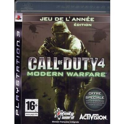 DEG CALL OF DUTY 4 GOLD / JEU CONSOLE PS3 - Publicité DEG CALL OF DUTY 4 GOLD / JEU CONSOLE PS3 - Publicité