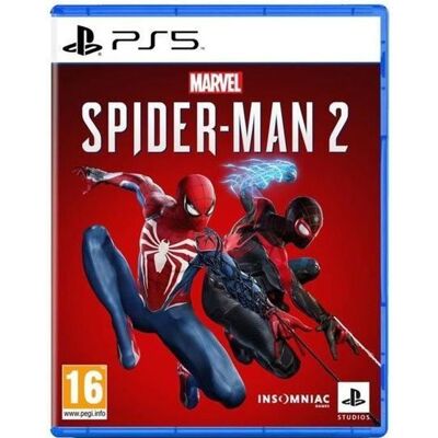 Sony Jeu PS5 - MARVEL - SPIDER-MAN 2 - Aventure - Blu-Ray - En boîte - Publicité Sony Jeu PS5 - MARVEL - SPIDER-MAN 2 - Aventure - Blu-Ray - En boîte - Publicité