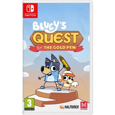 JUST FOR GAMES Blueys Quest for the Gold Pen - Jeu Nintendo Switch - Publicité JUST FOR GAMES Blueys Quest for the Gold Pen - Jeu Nintendo Switch - Publicité