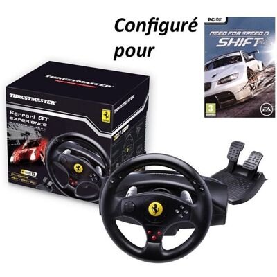 Thrustmaster® Ferrari GT Racing Wheel PC PS3/PS2 + - Publicité Thrustmaster® Ferrari GT Racing Wheel PC PS3/PS2 + - Publicité