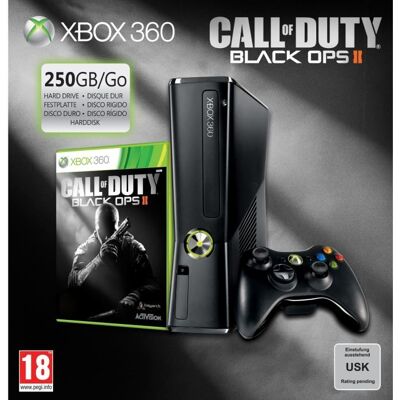 Activision Console salon - Microsoft - Xbox 360 250Go - Noir - Pack Call of Duty 9 - Standard Edition Noir - Publicité Activision Console salon - Microsoft - Xbox 360 250Go - Noir - Pack Call of Duty 9 - Standard Edition Noir - Publicité