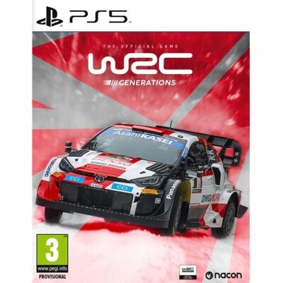 NACON Jeu de course - WRC - WRC Generations - 750 km de spéciales - Nouveaux véhicules hybrides - PS5 - Publicité NACON Jeu de course - WRC - WRC Generations - 750 km de spéciales - Nouveaux véhicules hybrides - PS5 - Publicité