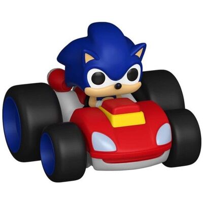 Funko - Sonic The Hedgehog Super Racers - Figurine Diecast Sonic 5 cm - Publicité Funko - Sonic The Hedgehog Super Racers - Figurine Diecast Sonic 5 cm - Publicité