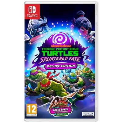 JUST FOR GAMES TMNT Splintered Fate - Edition Deluxe - Jeu Nintendo Switch - Publicité JUST FOR GAMES TMNT Splintered Fate - Edition Deluxe - Jeu Nintendo Switch - Publicité