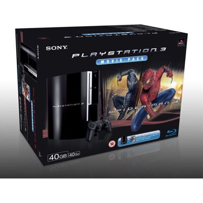 DEG CONSOLE SONY PS3 40 Go + LE Blue Ray Disc SPIDERMA Noir - Publicité DEG CONSOLE SONY PS3 40 Go + LE Blue Ray Disc SPIDERMA Noir - Publicité