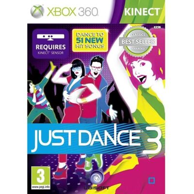 Ubisoft JUST DANCE 3 CLASSICS / Jeu XBOX 360 - Publicité Ubisoft JUST DANCE 3 CLASSICS / Jeu XBOX 360 - Publicité