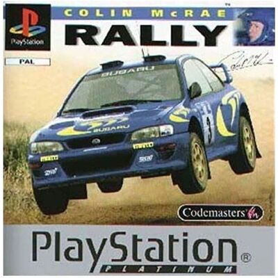Jeu de course - Colin Mcrae Rally - Playstation - Platinum - PS1 - 3+ - Publicité Jeu de course - Colin Mcrae Rally - Playstation - Platinum - PS1 - 3+ - Publicité